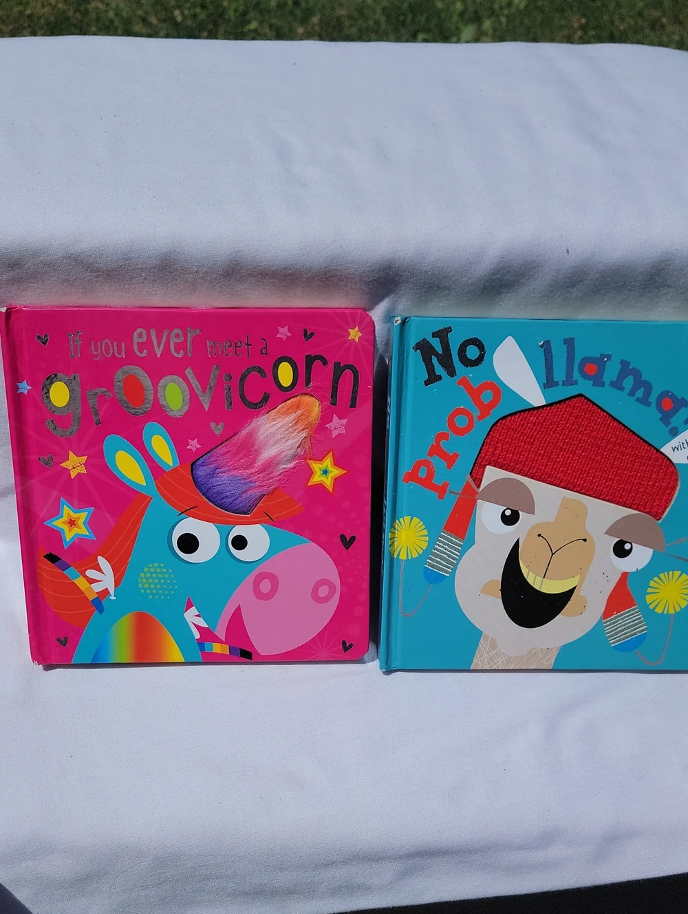 Groovicorn And No Probllama Kids Board Book - Colorful Unicorn Fun
